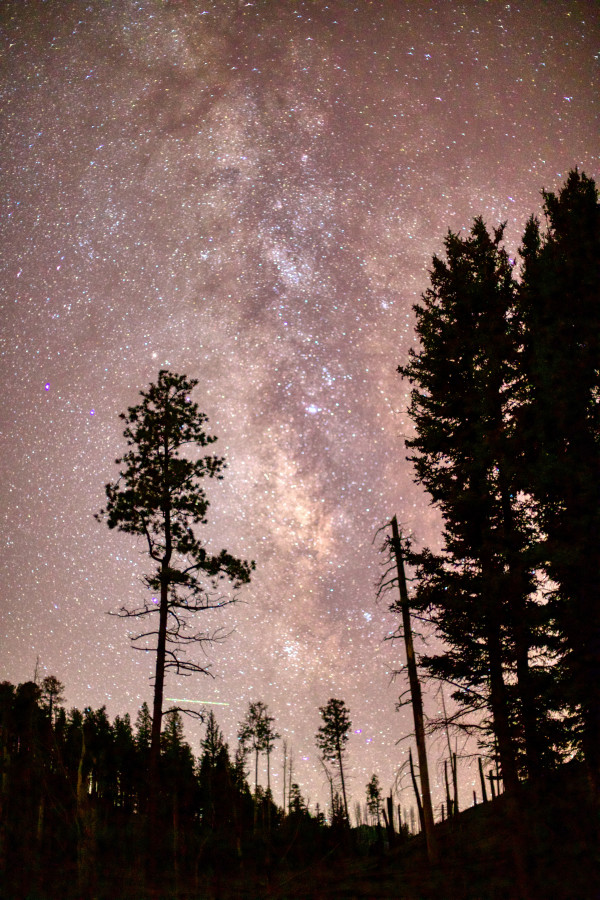 Milky-way at 50 mm in the high rockies